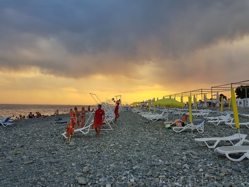 Пляж hi beach адлер фото